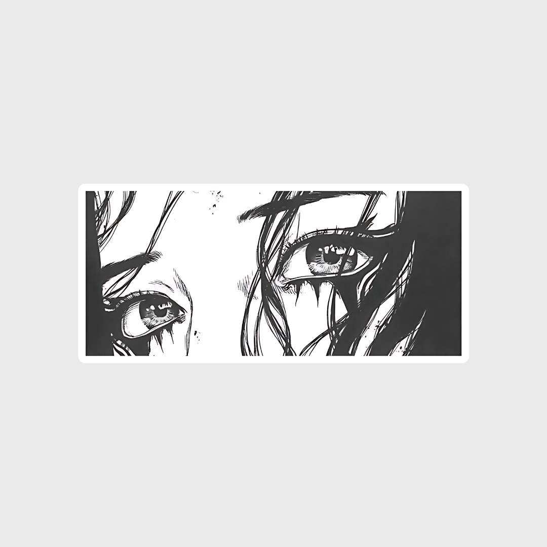eyes illustration Sticker - sticckiz.com