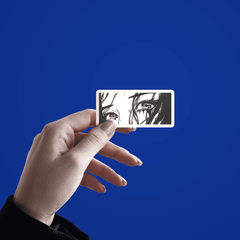 eyes illustration Sticker - sticckiz.com