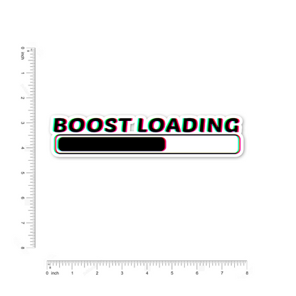 Boost Loading Bumper Sticker