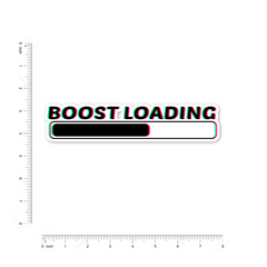 Boost Loading Bumper Sticker