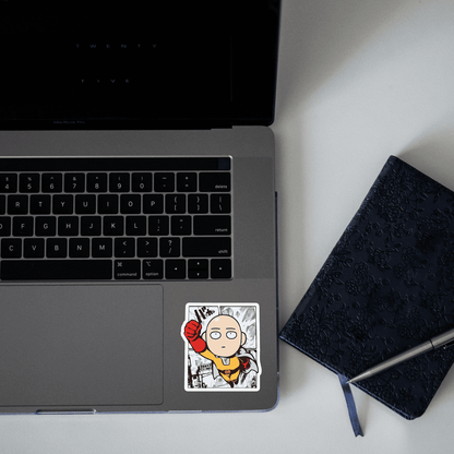 One punch man v2 Sticker - sticckiz.com