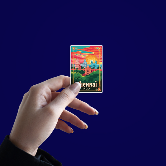 Chennai Card Sticker