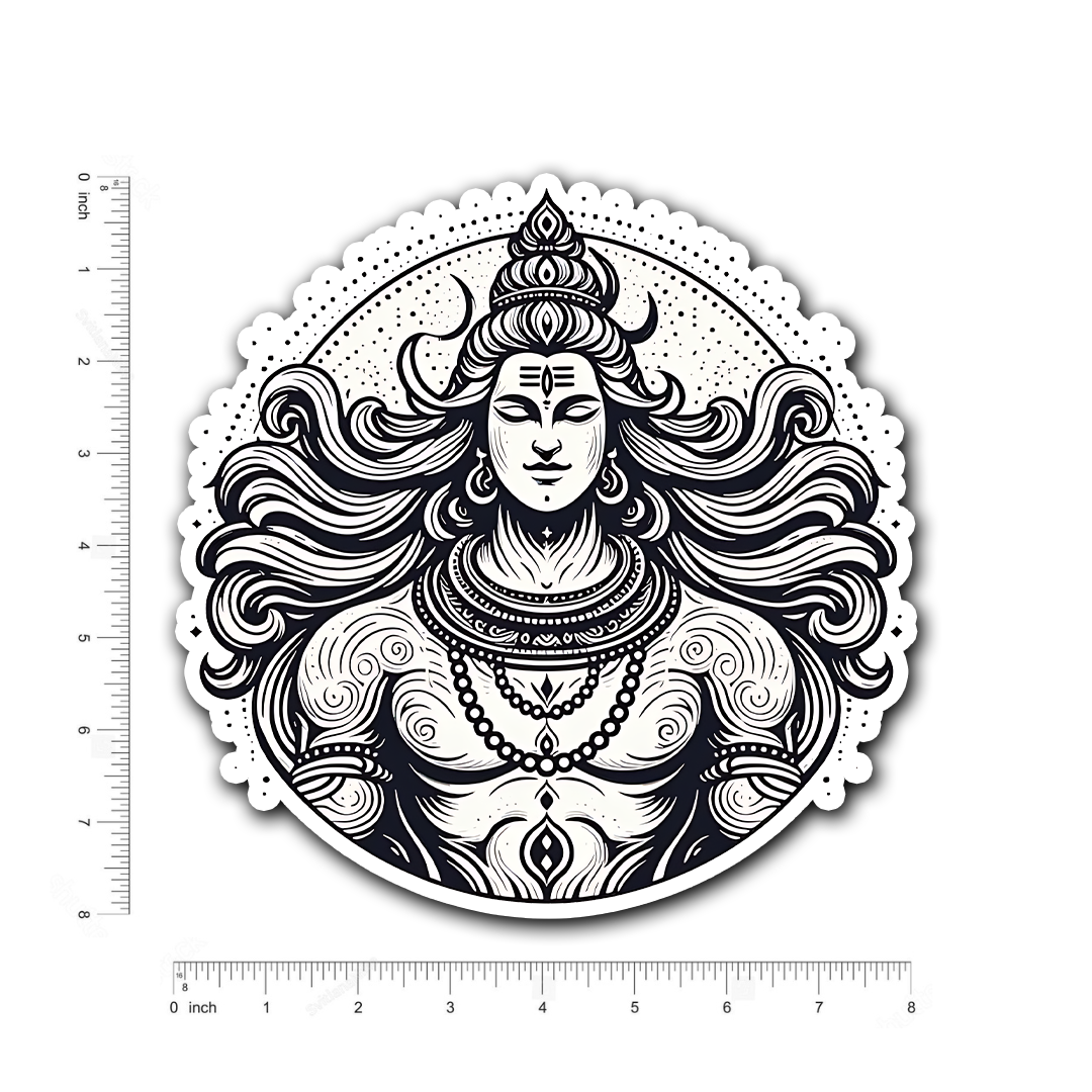 Shiv ji Bumper Sticker