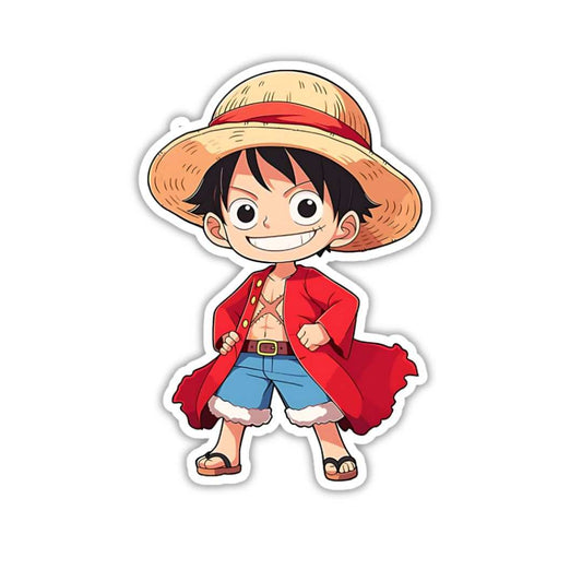 Monkey D luffy Sticker - sticckiz.com