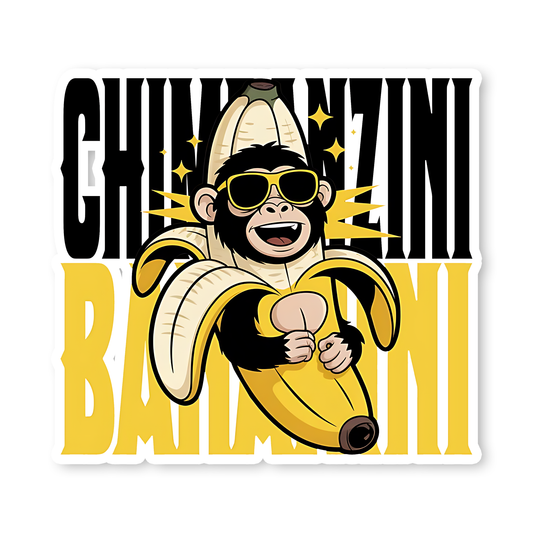 Chivetini Banana Sticker