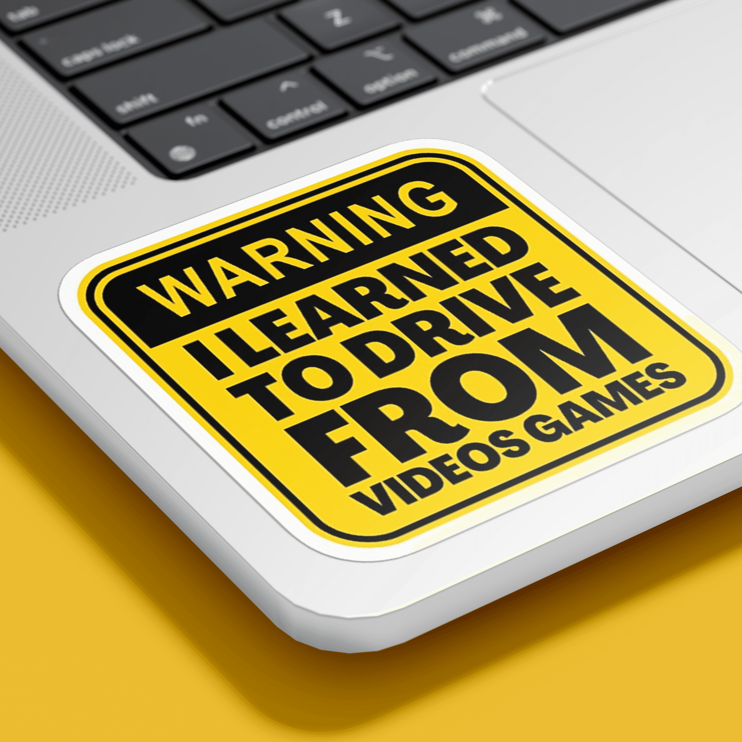 Warning I Learned TO Drive Sticker - sticckiz.com