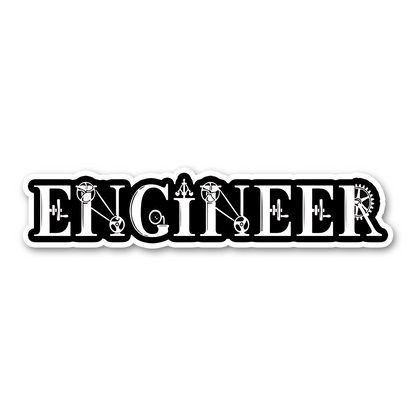 Engineer Bumper Sticker