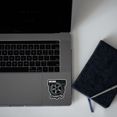 Work hard Dream Big Sticker - sticckiz.com