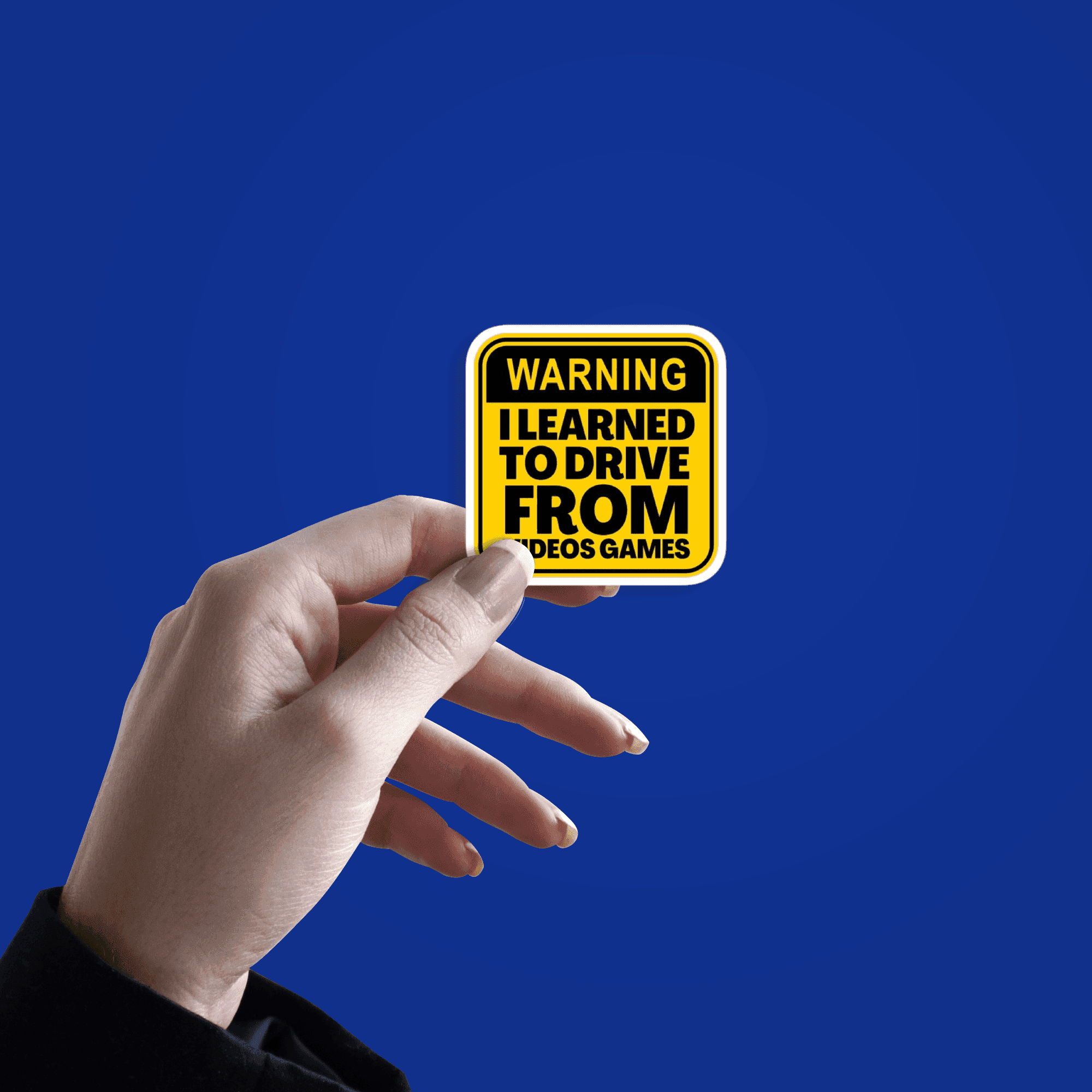 Warning I Learned TO Drive Sticker - sticckiz.com