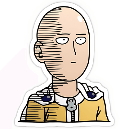 One Punch Man Sticker - sticckiz.com