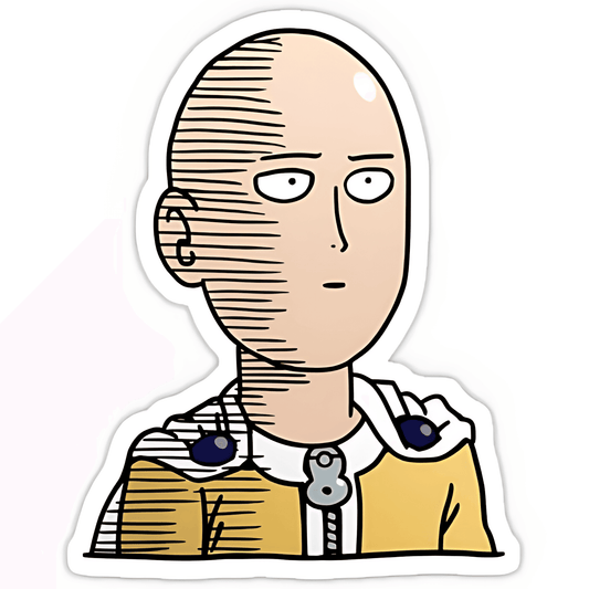 One Punch Man Sticker - sticckiz.com