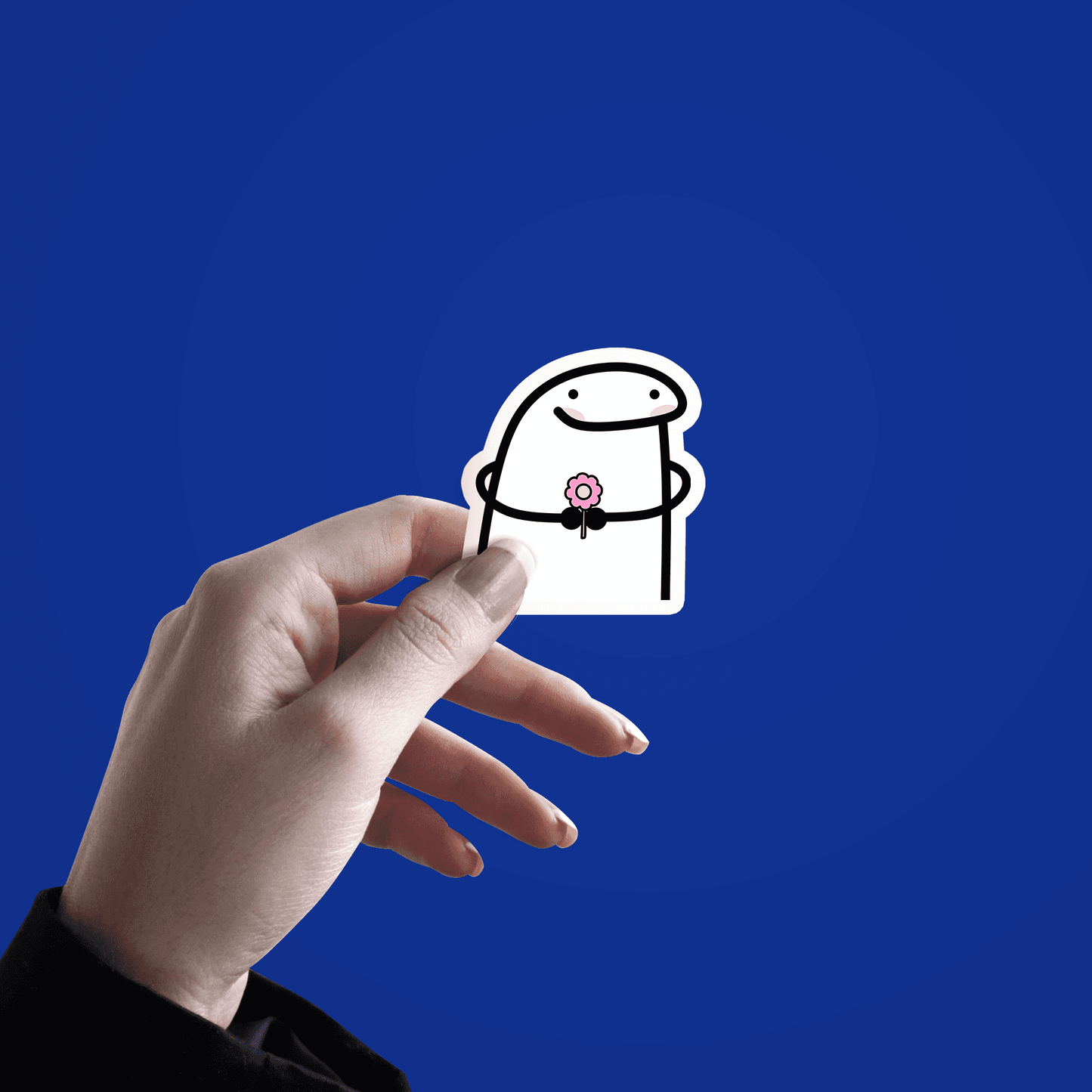 Flork with a Flower Sticker - sticckiz.com