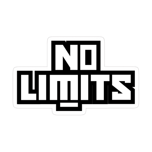 No Limits Sticker - sticckiz.com