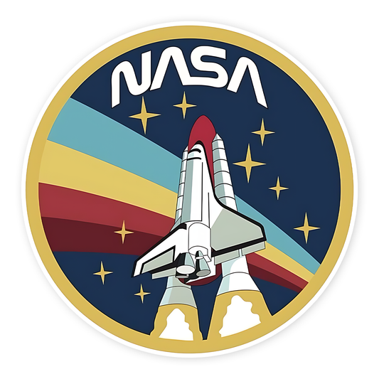 Nasa Rocket animated Sticker