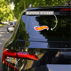 Hot mess Bumper Sticker