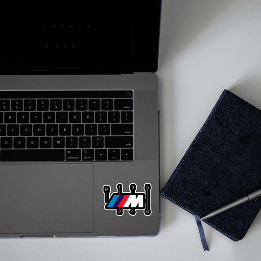 BMW Gear Sticker - sticckiz.com