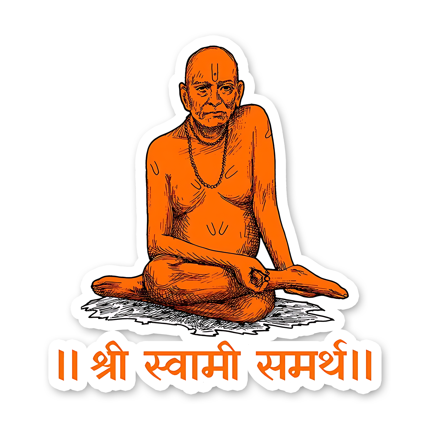 Shree Swami Samarth Bumper Sticker