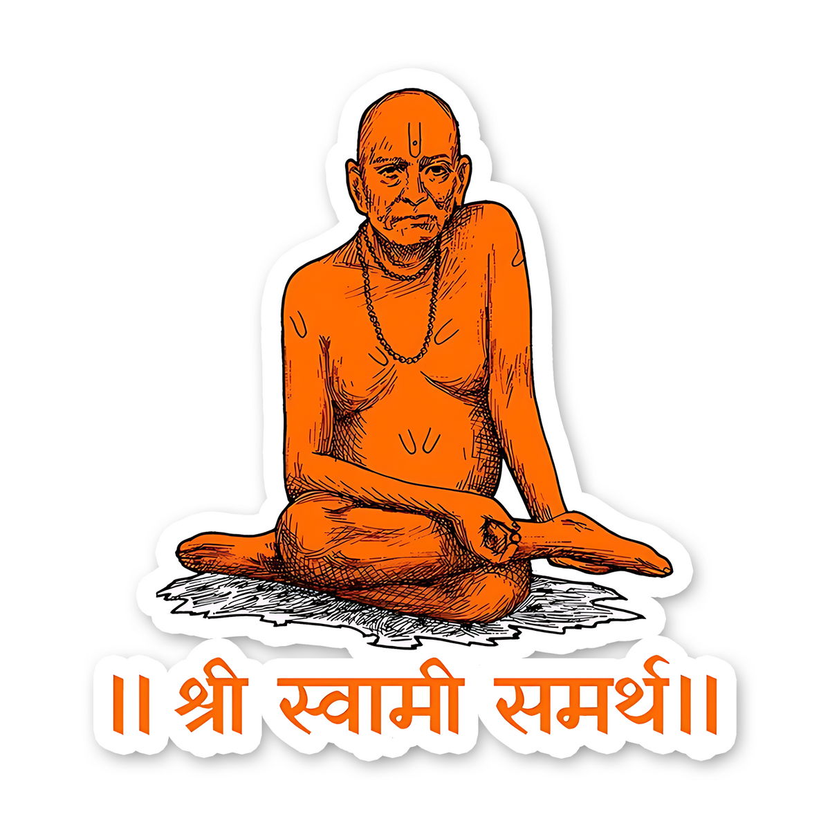 Shree Swami Samarth Bumper Sticker