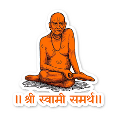 Shree Swami Samarth Bumper Sticker