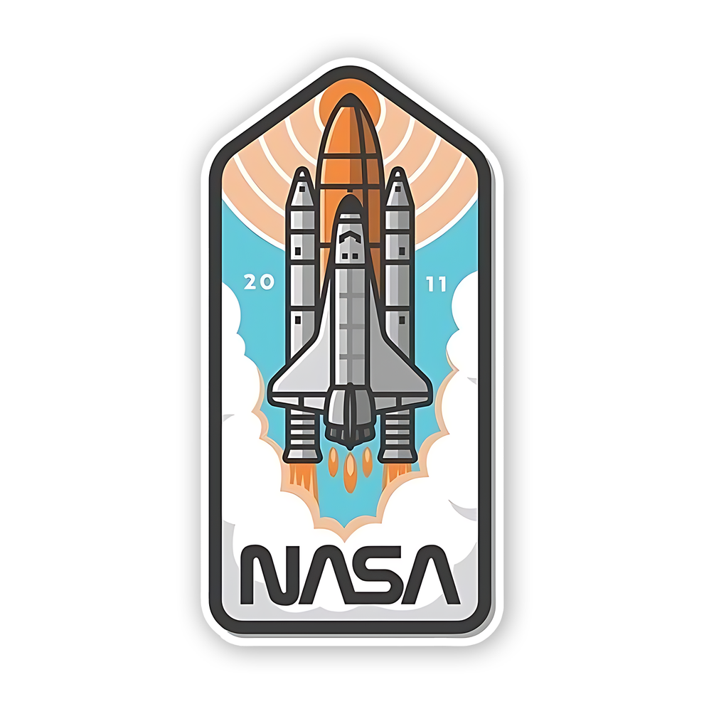 Rocket Operator Sticker Nasa Rocket V2 Sticker – sticckiz.com