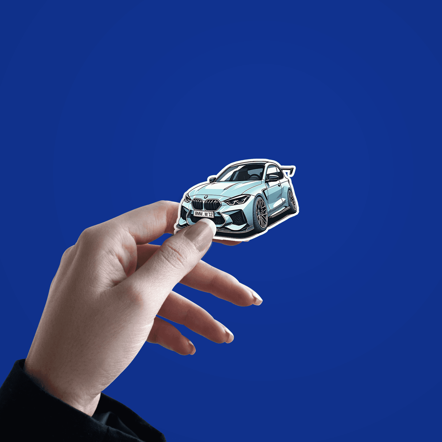 Bmw M2 Cartooned Sticker - sticckiz.com
