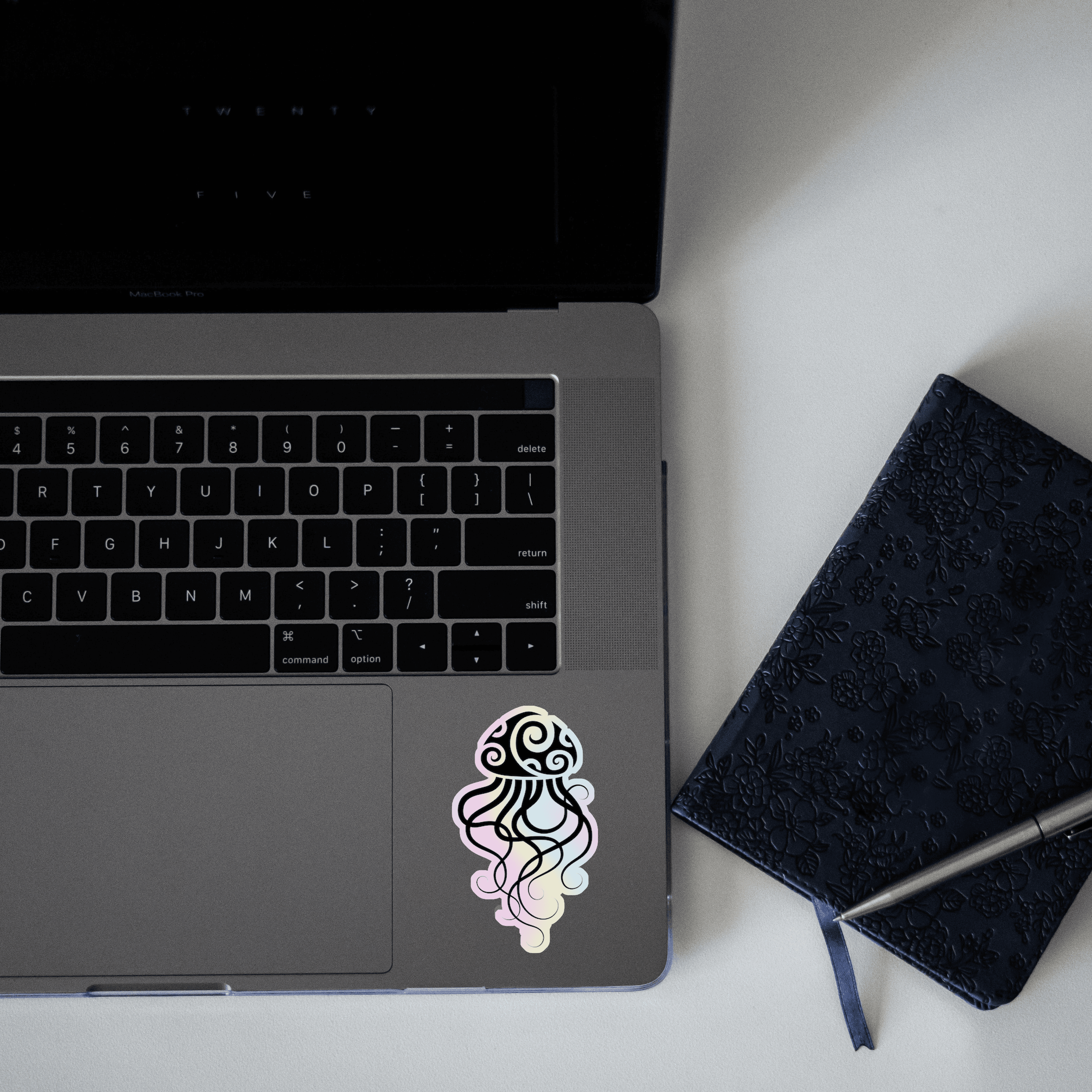 Octopus Holographic Sticker