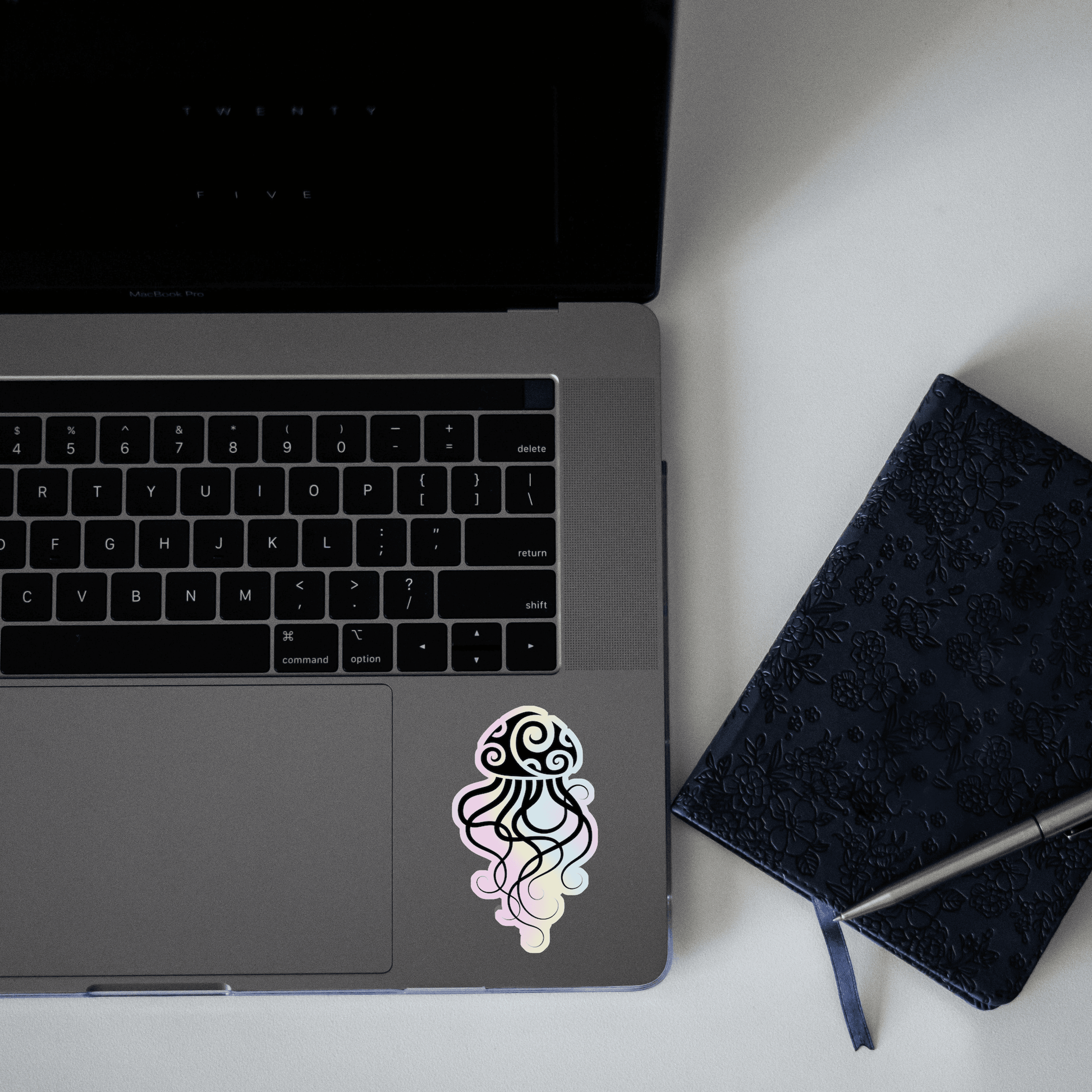 Octopus Holographic Sticker - sticckiz.com