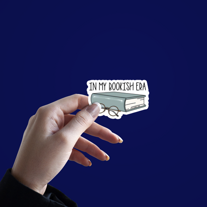 In my Bookish Era Sticker