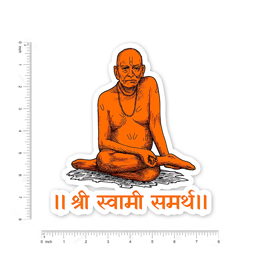 Shree Swami Samarth Bumper Sticker