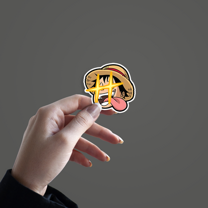 Monkey D.Luffy Sparkling Eye Sticker