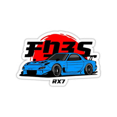 Mazda RX-7 FD3S Model Sticker
