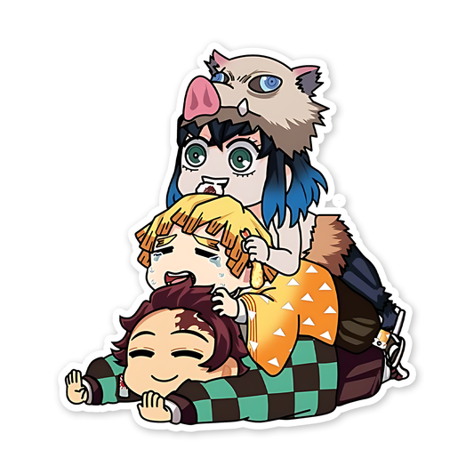 Demon slayer Characters Sticker