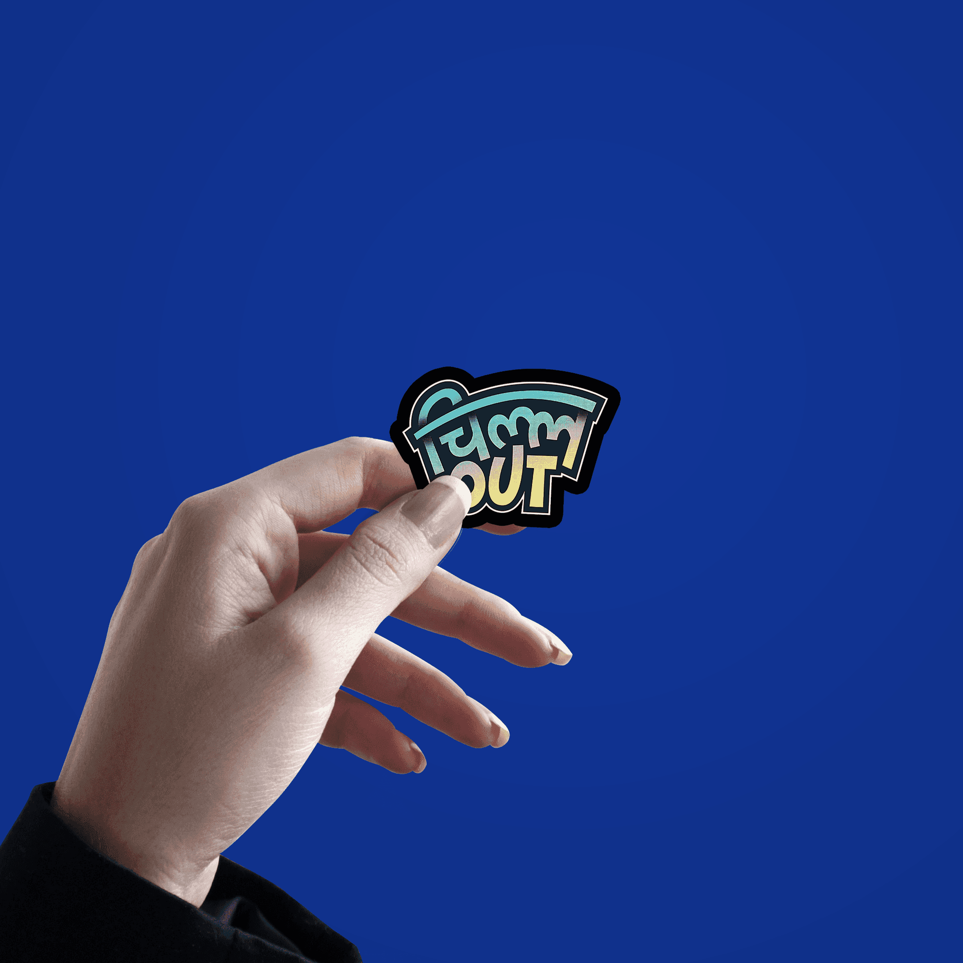 Chill out Sticker - sticckiz.com