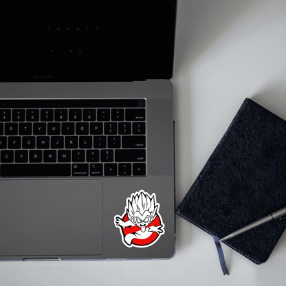 Son Goku ghost Sticker - sticckiz.com