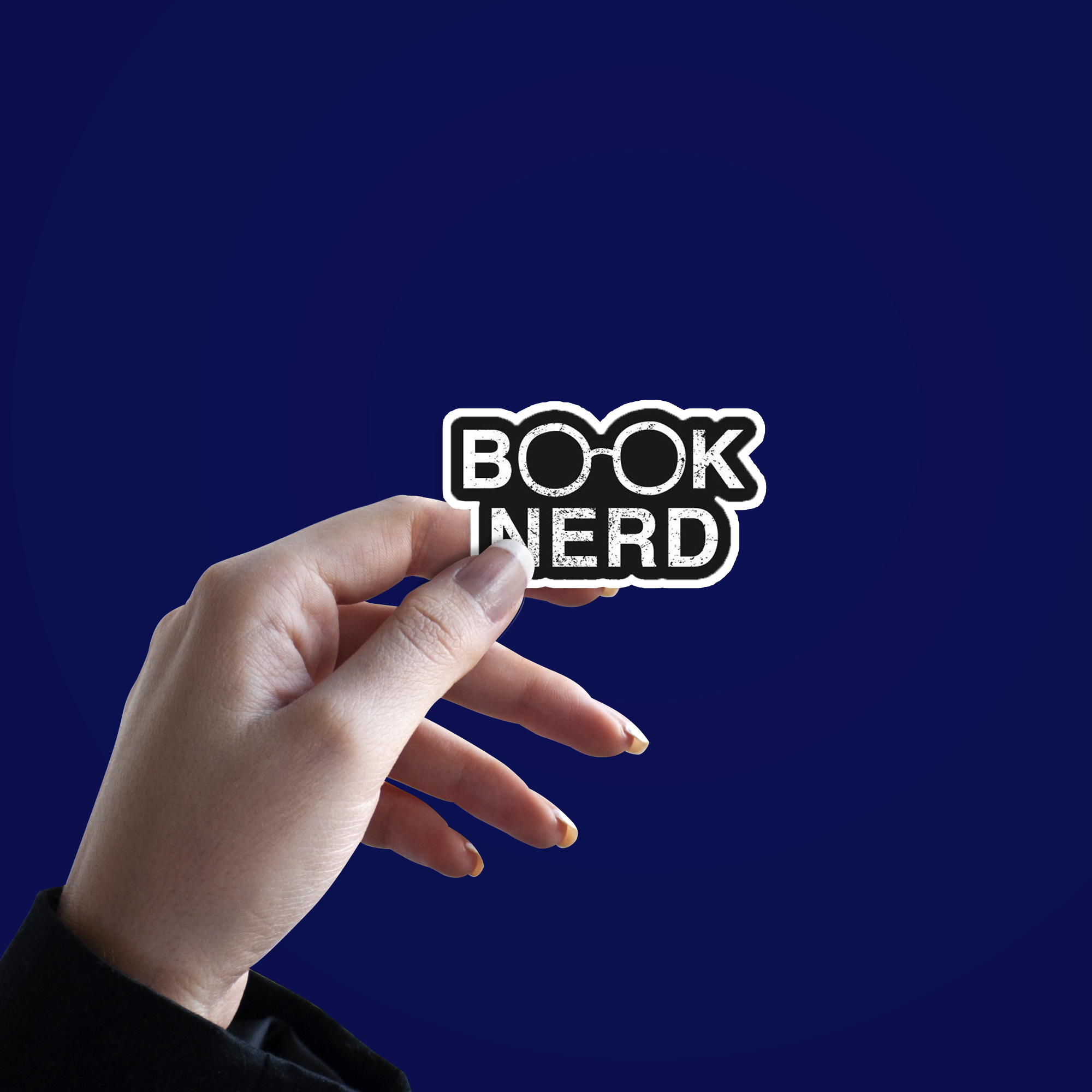 Book Nerd Sticker