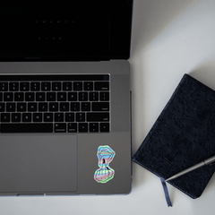 Savage Holographic Sticker - sticckiz.com