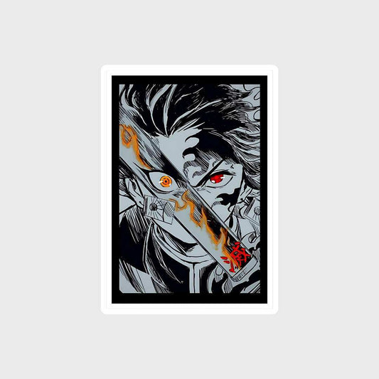 Tanjiro Kmadao v2 Sticker - sticckiz.com
