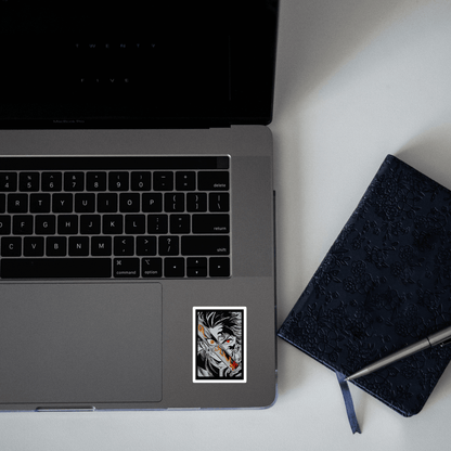 Tanjiro Kmadao v2 Sticker - sticckiz.com