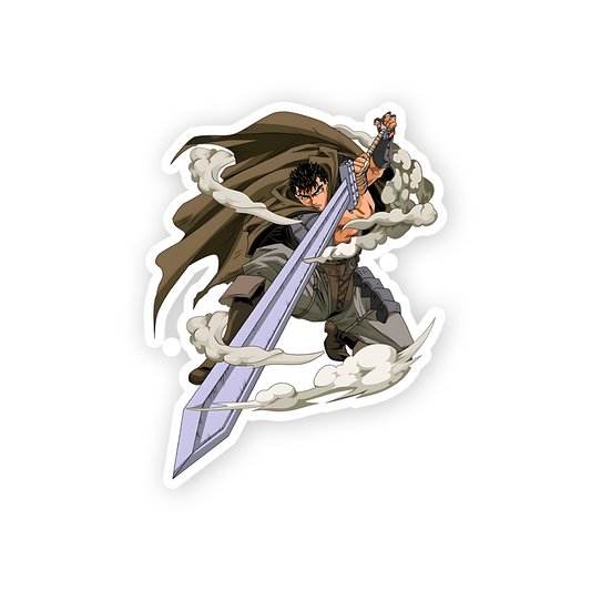 Black Sordman Sticker