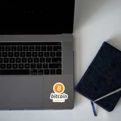 Bitcoin I'm Loving it Sticker