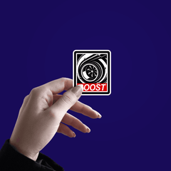 Engine Boost Sticker