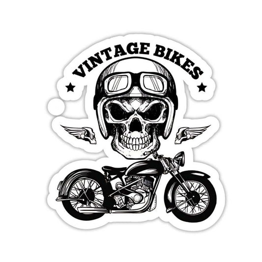 Vintage Bike Sticker - sticckiz.com