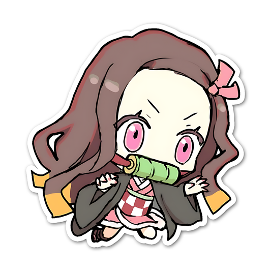 Nezuko kamado from Demon slayer Sricker