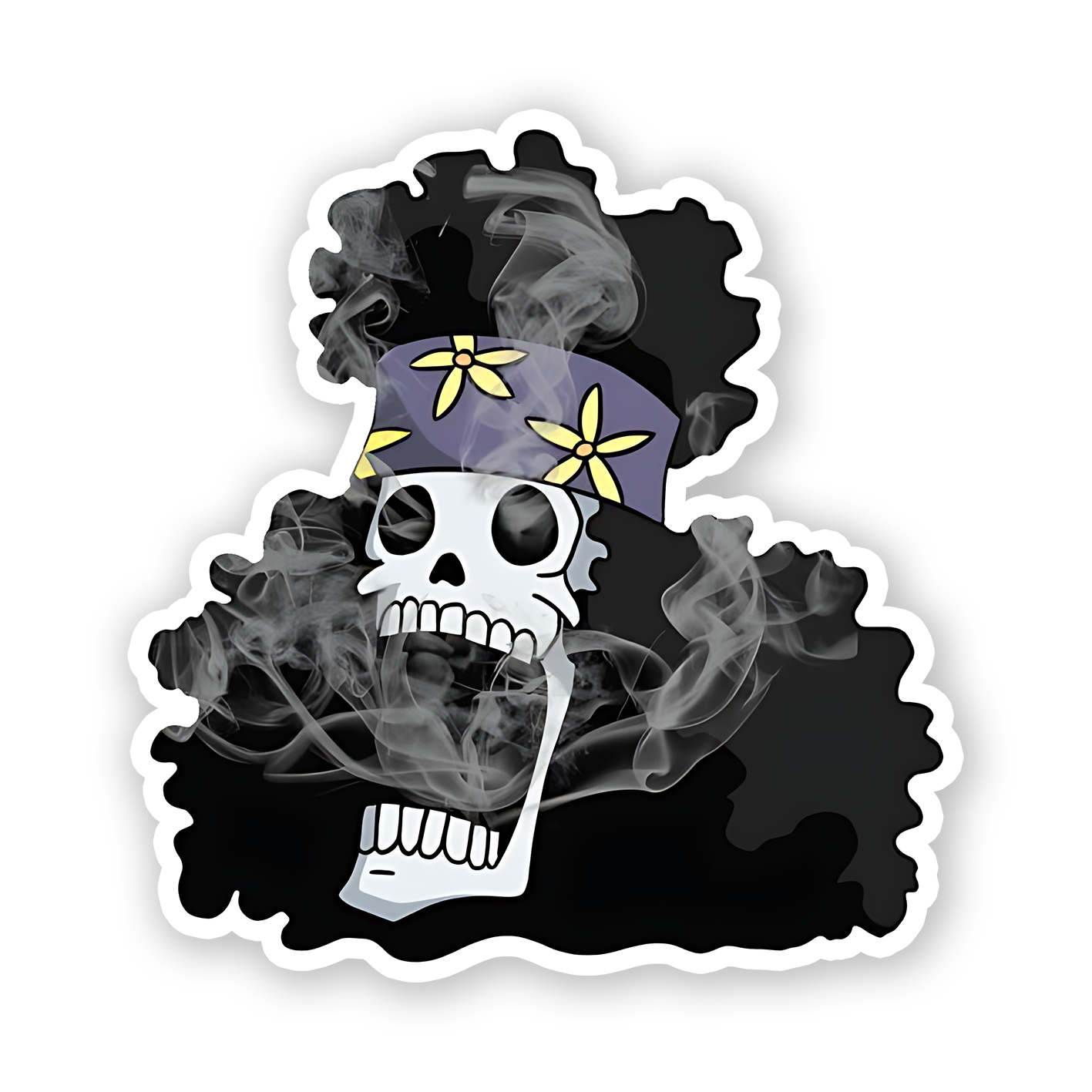 Brook from the anime series One Piece Sticker