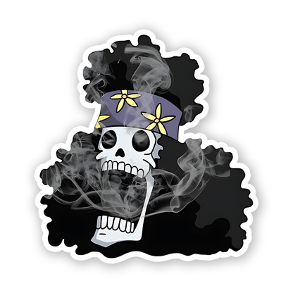 Brook from the anime series One Piece Sticker