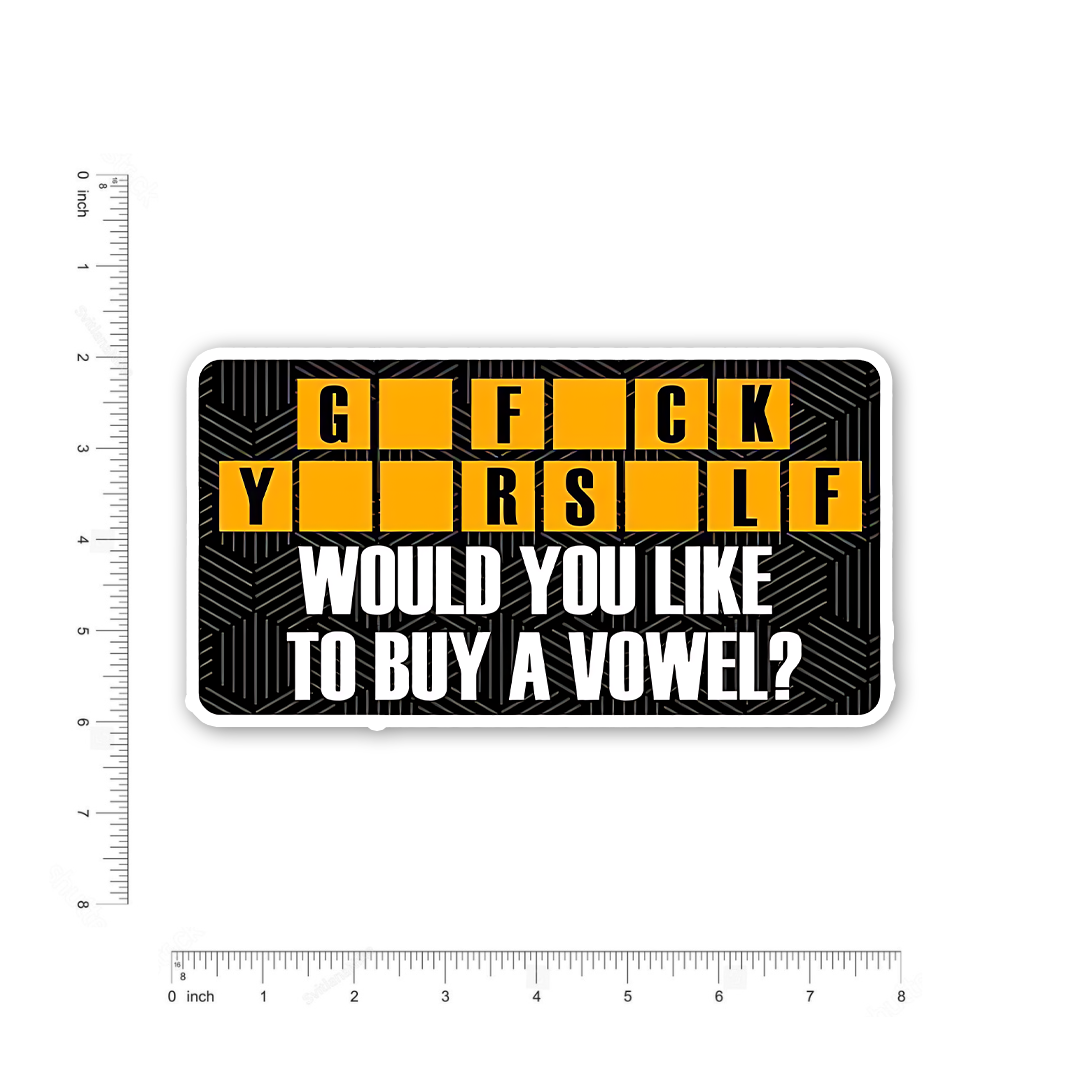 G_ F_ck Y__rs_lf Bumper Sticker