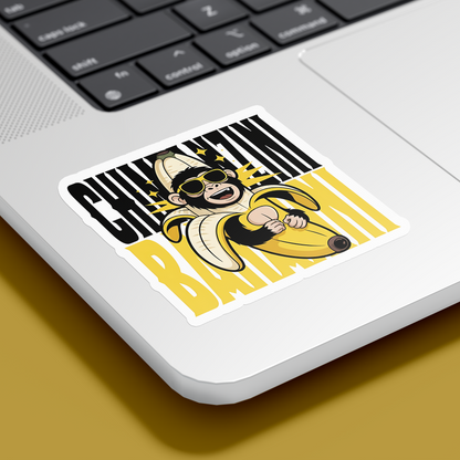 Chivetini Banana Sticker