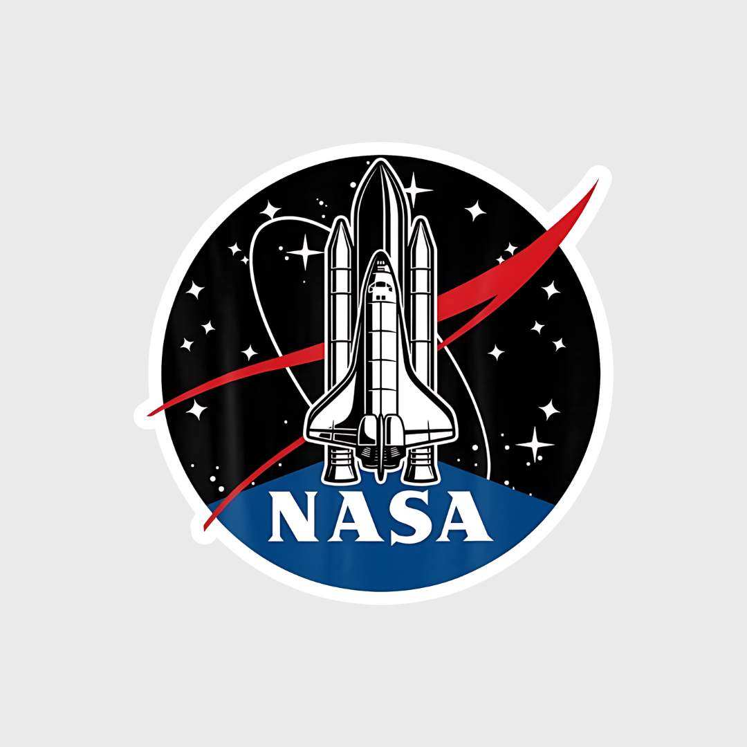 Nasa space Shuttle sticker - sticckiz.com