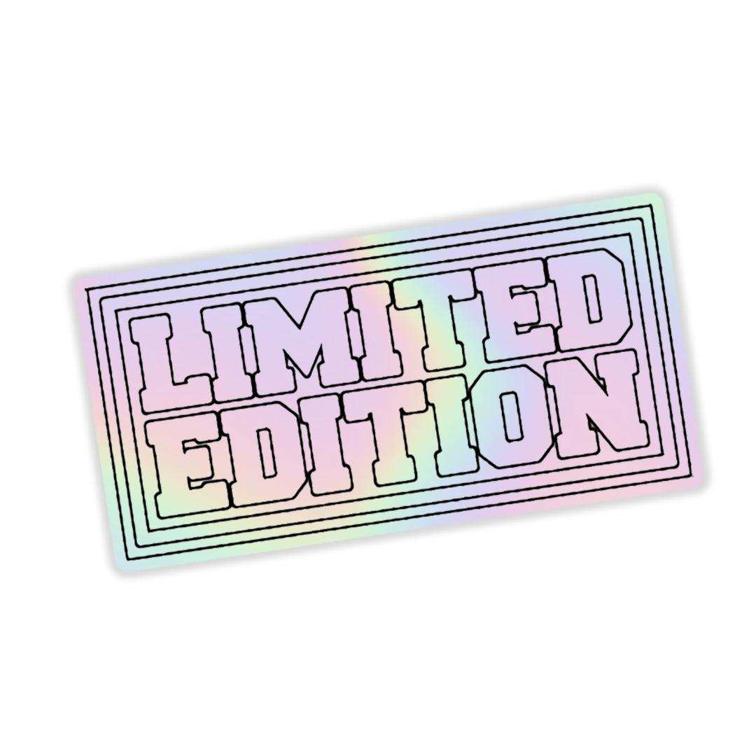 Limited edition Holographic Sticker - sticckiz.com