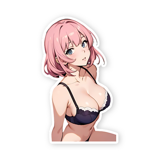 Waifu Character Sticker